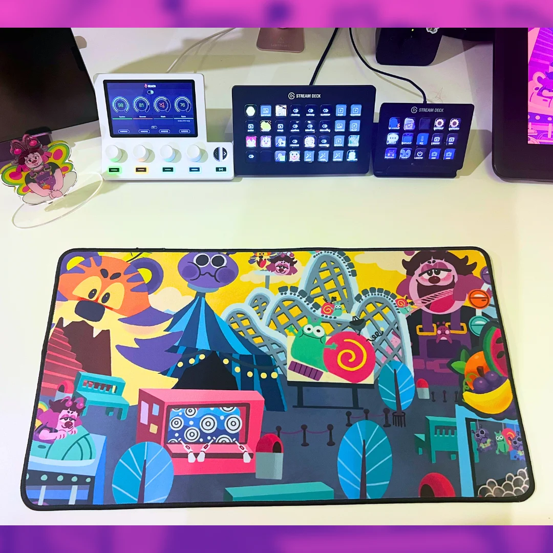 Park Rides Deskmat (12