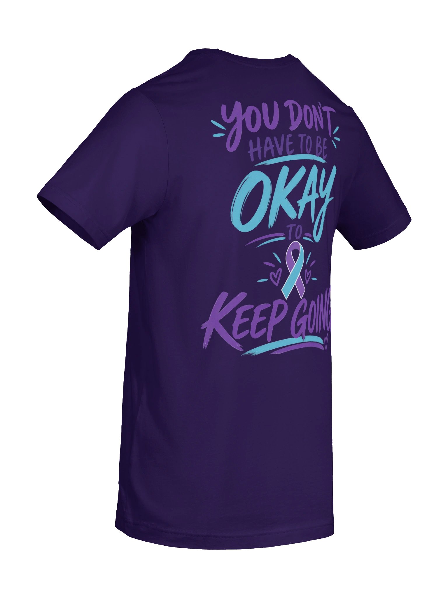 Just Keep Show'n Up "Suicide Prevention Awareness Tee" product image (88)
