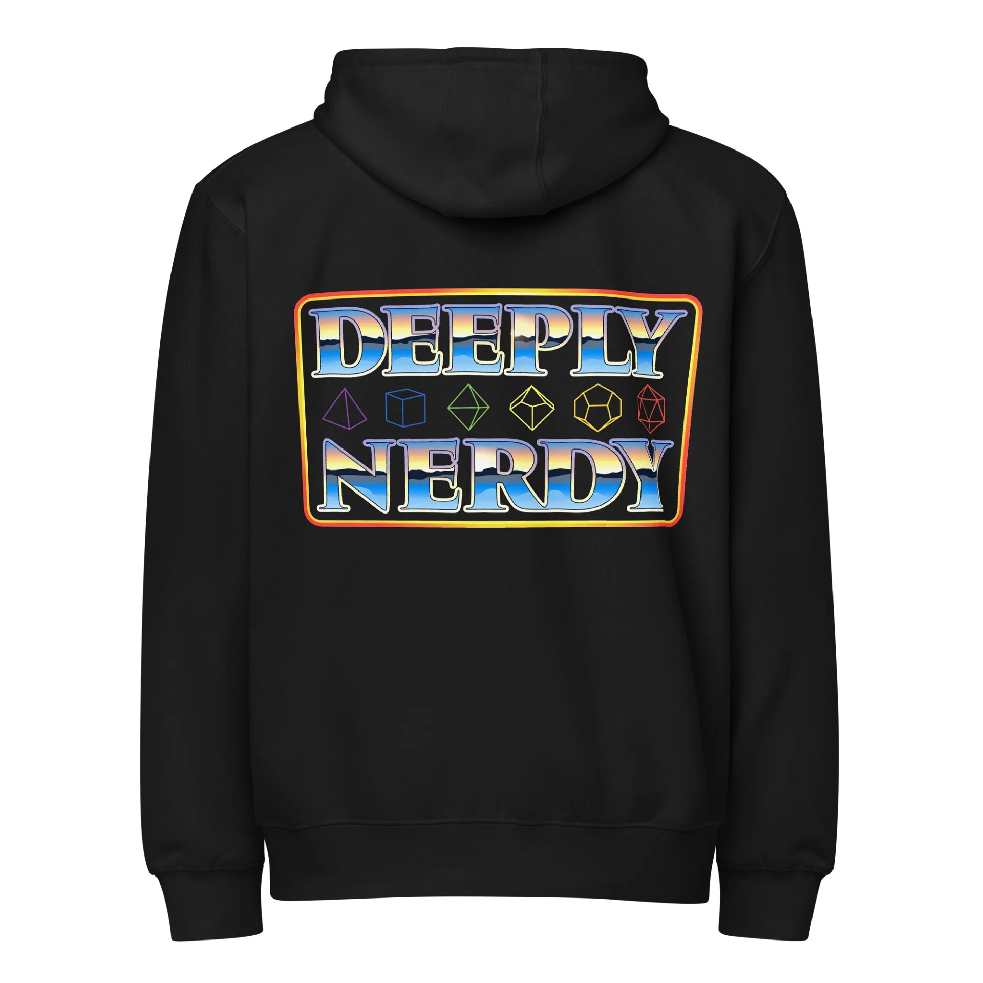Deeply Nerdy full zip Hoodie product image (2)