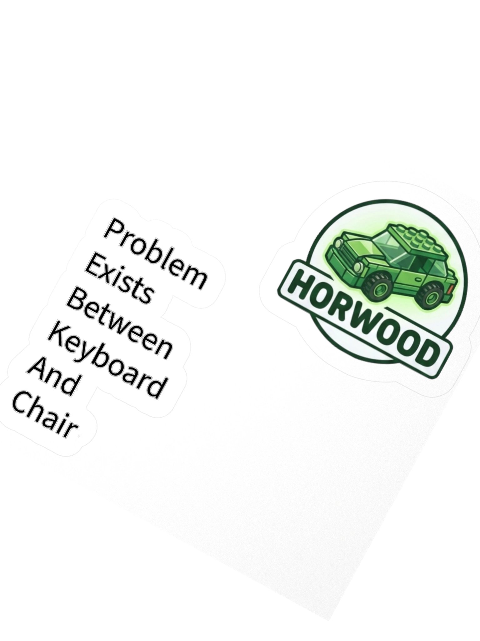 Horwood PEBKAC Stickers product image (2)