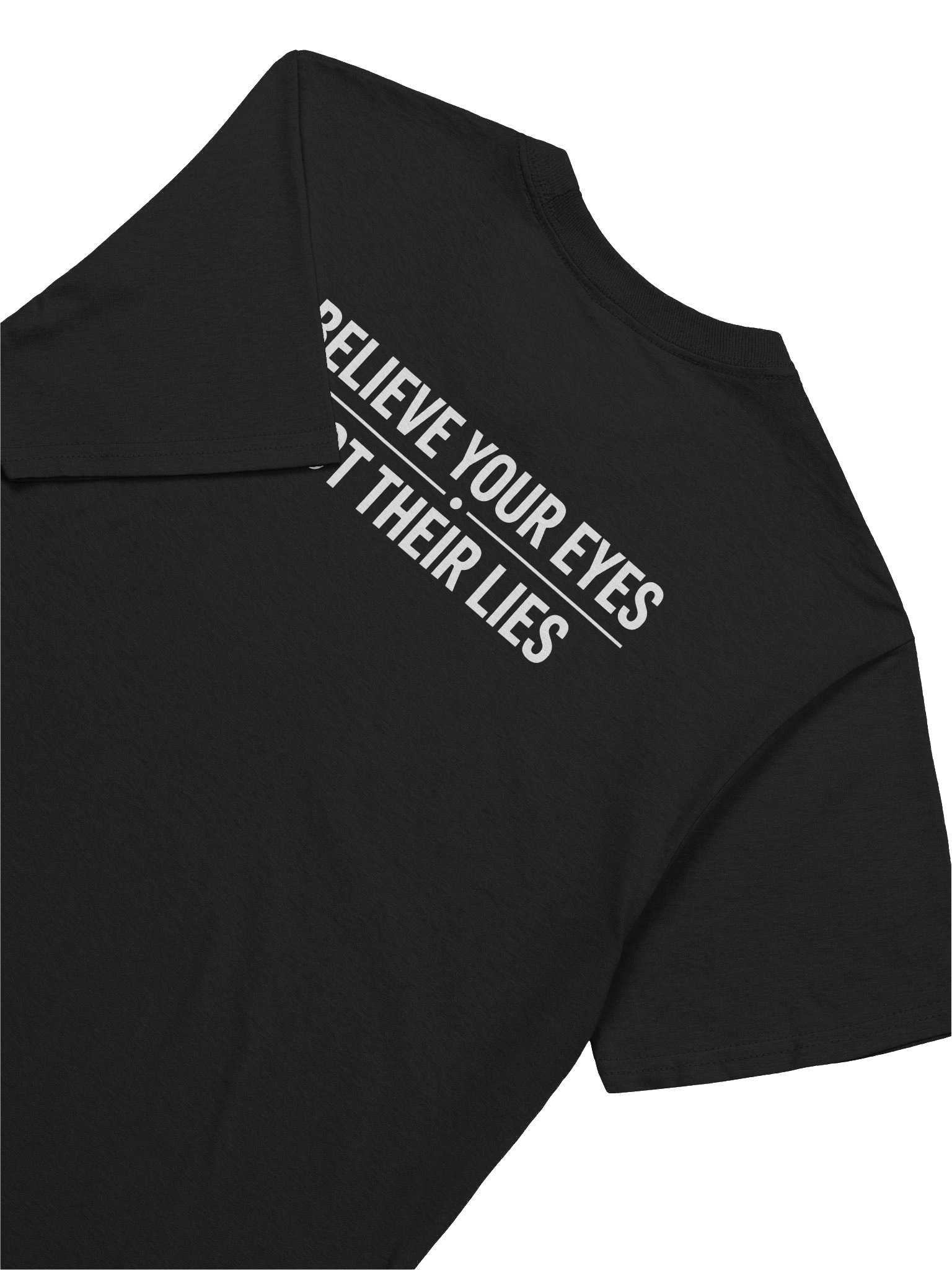 Great Awakening Map Men's Tee (Black)- Front & Back product image (4)