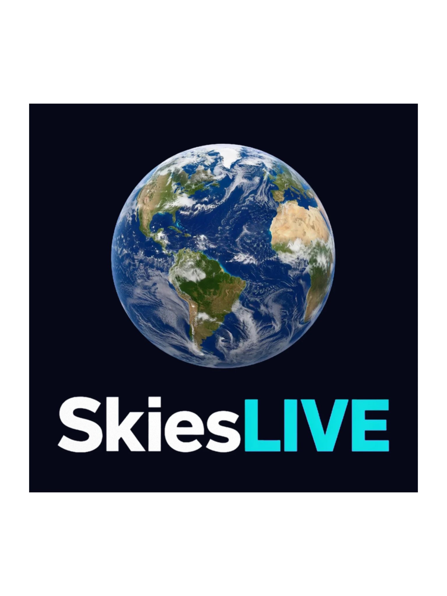 SkiesLIVE Earth Sticker product image (1)