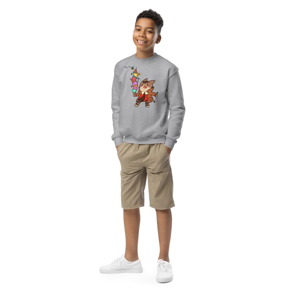 ice cream sweatshirt (kids) product image (3)