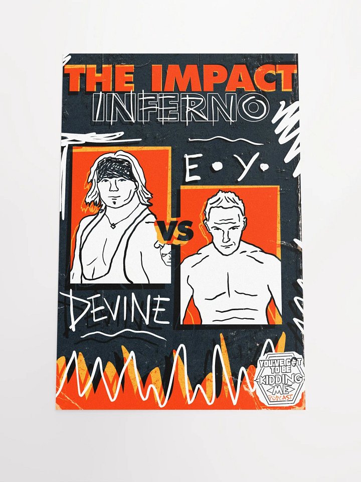 Impact Inferno - August 2006 Episode Poster product image (1)