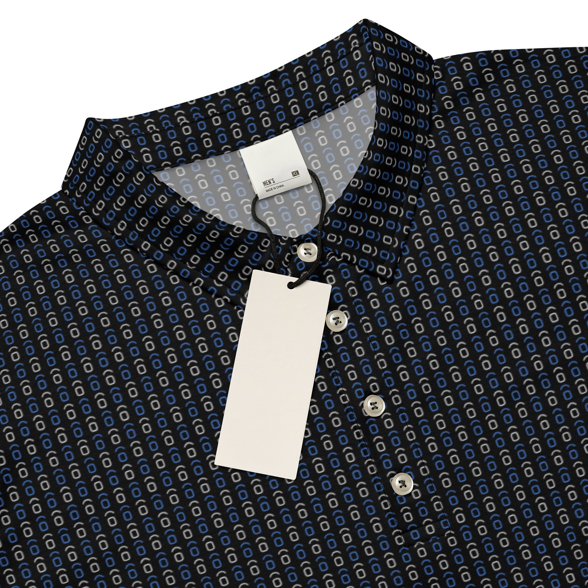 OVTLYR ALL OVER PRINT - POLO SHIRT - RUNS SMALL (ORDER NEXT SIZE UP) - Black product image (4)