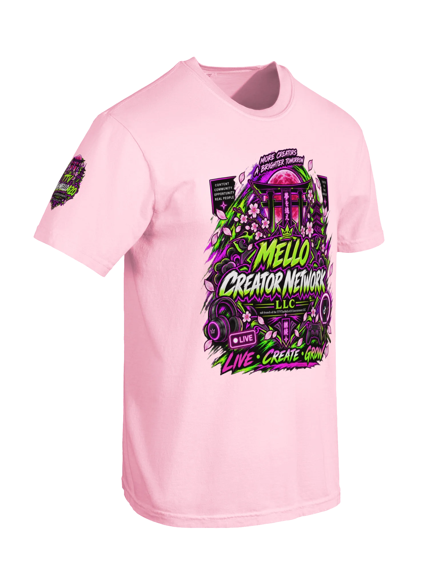 Mello Creator Network T-Shirt product image (4)