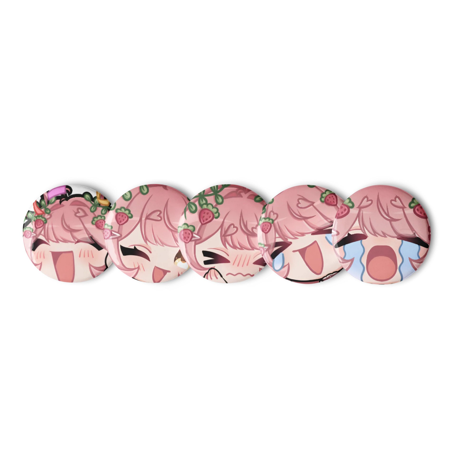Pixy Emote Pin Set product image (1)