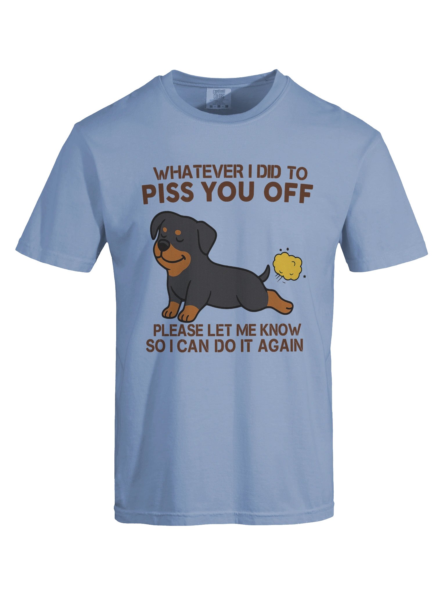 Stubborn Rottweiler Tee product image (7)