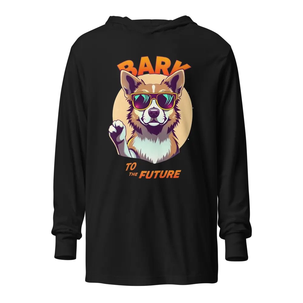 BARK to the Future Dog Hoodie Tee Bella+Canvas (Adult Unisex) product image (1)
