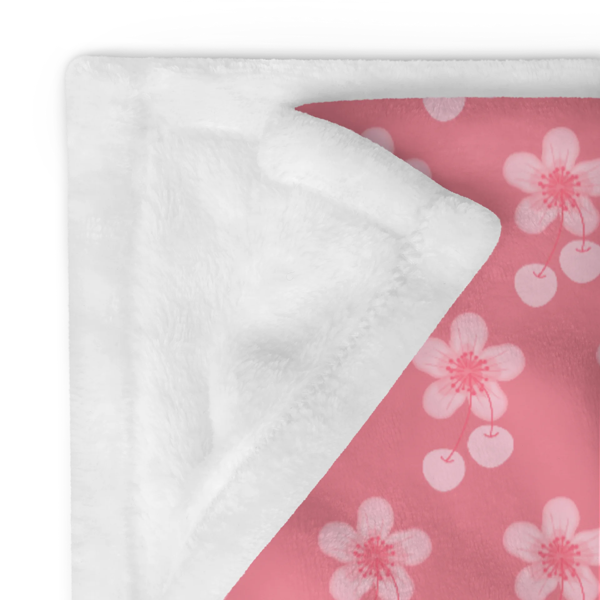 Sakura Cherry Blossom Throw Blanket product image (7)