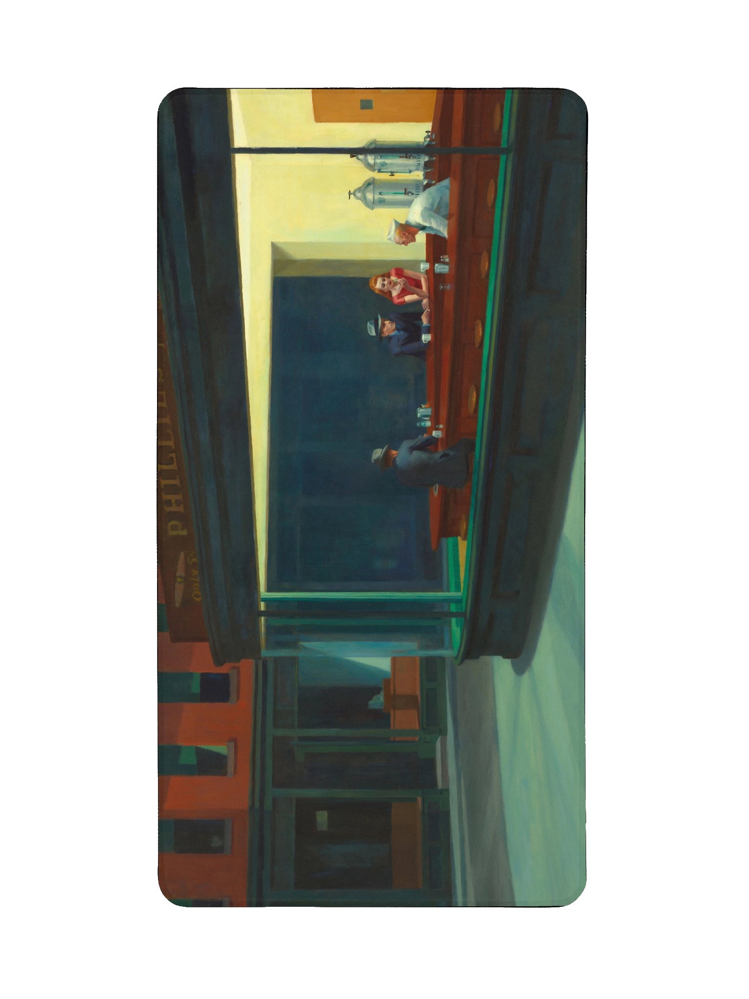 Edward Hopper – Nighthawks – Desk Mat product image (2)