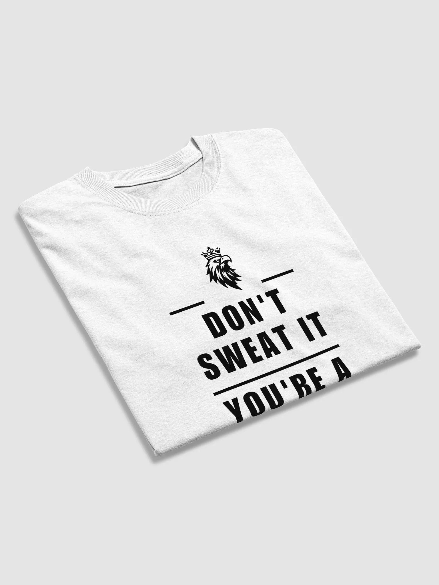 Don't sweat it, you're a sigma Regular Fit T-shirt product image (3)