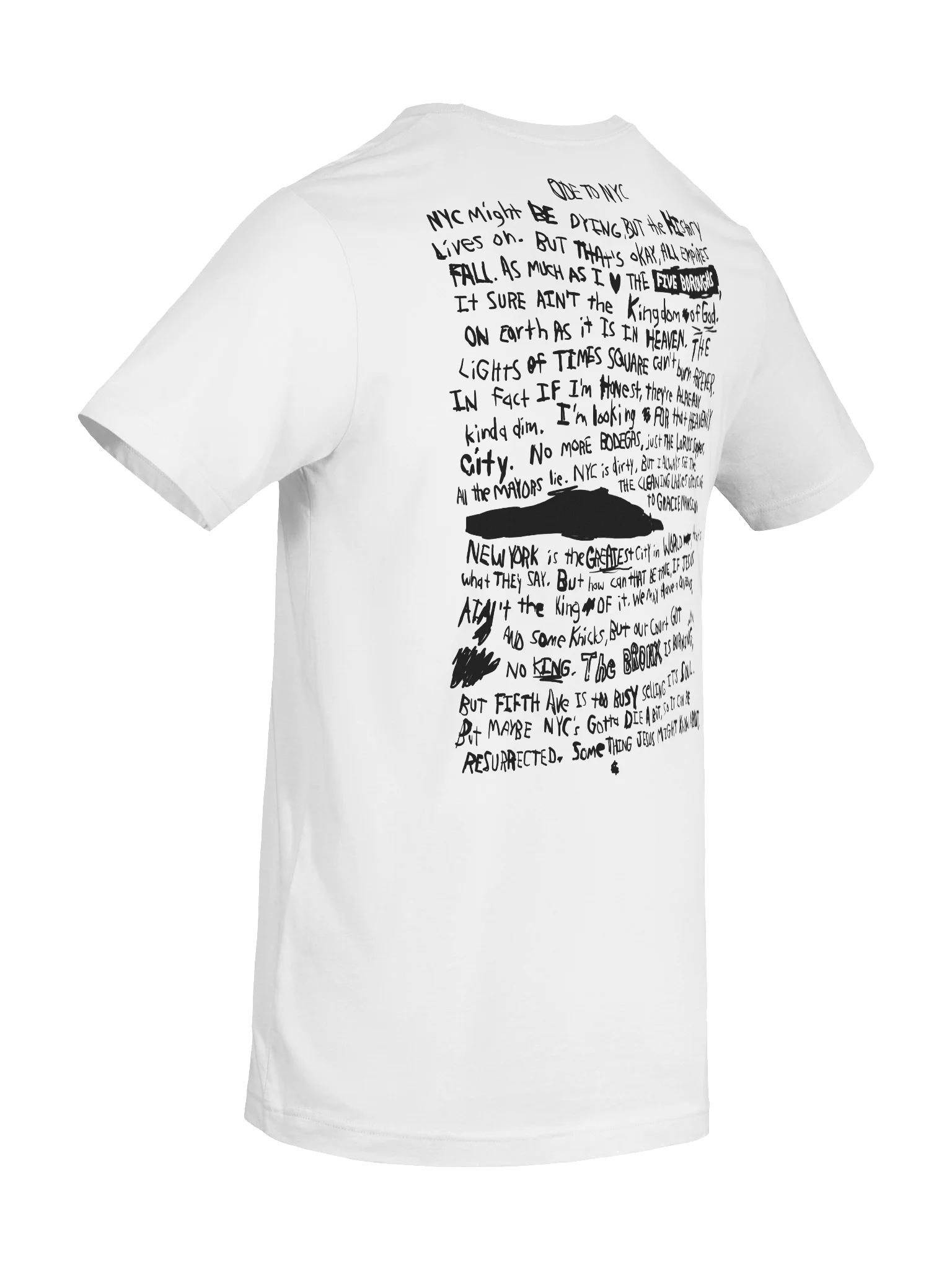 New York Graphic Tee(Back Design) product image (10)