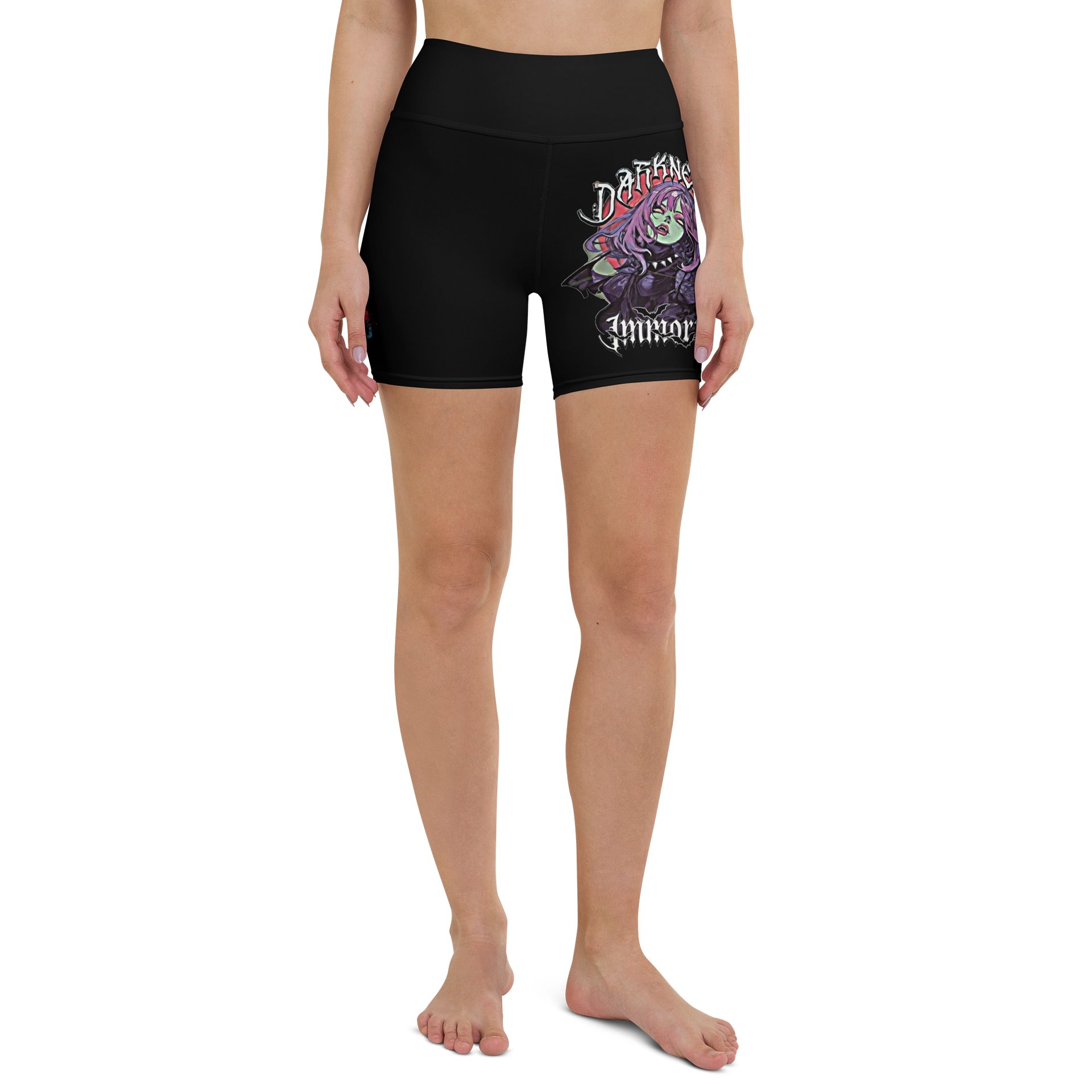 Goth Girl Darkness Biker Shorts product image (2)