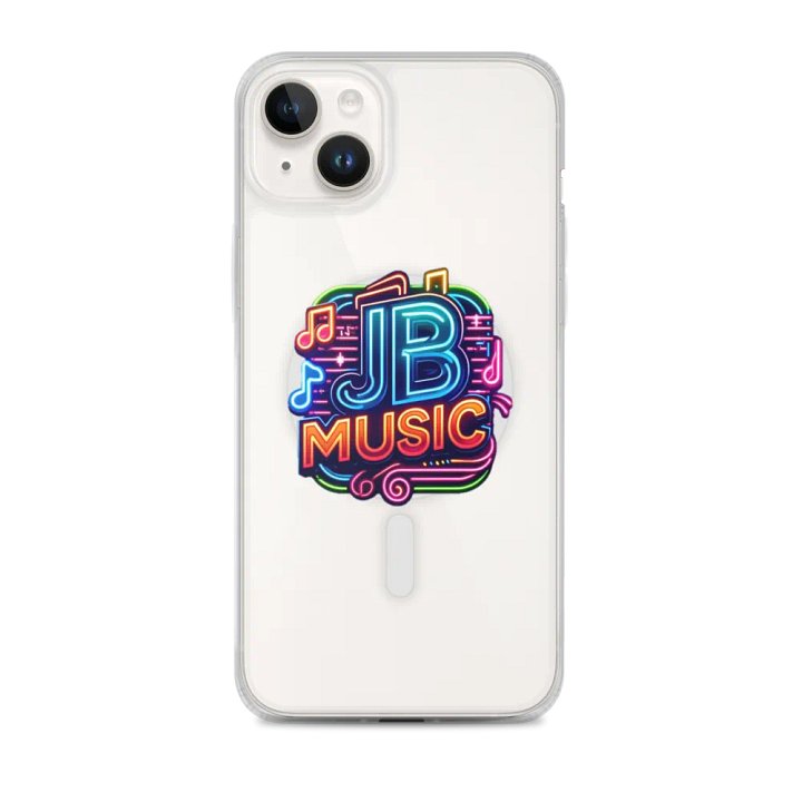 Neon Vibes iPhone® MagSafe® Clear Case product image (1)