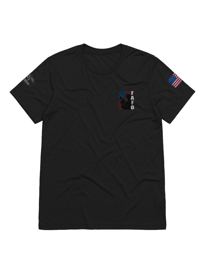 Bold FAFO Veterans American Mean Short Sleeve Tee product image (1)