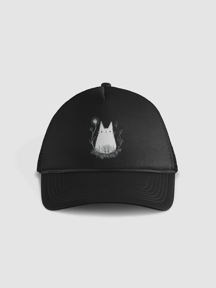 Whimsical Cat Foam Trucker Hat product image (2)