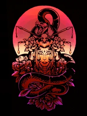 Queen of Geisha GOLDEN EDITION [16x20] product image (2)