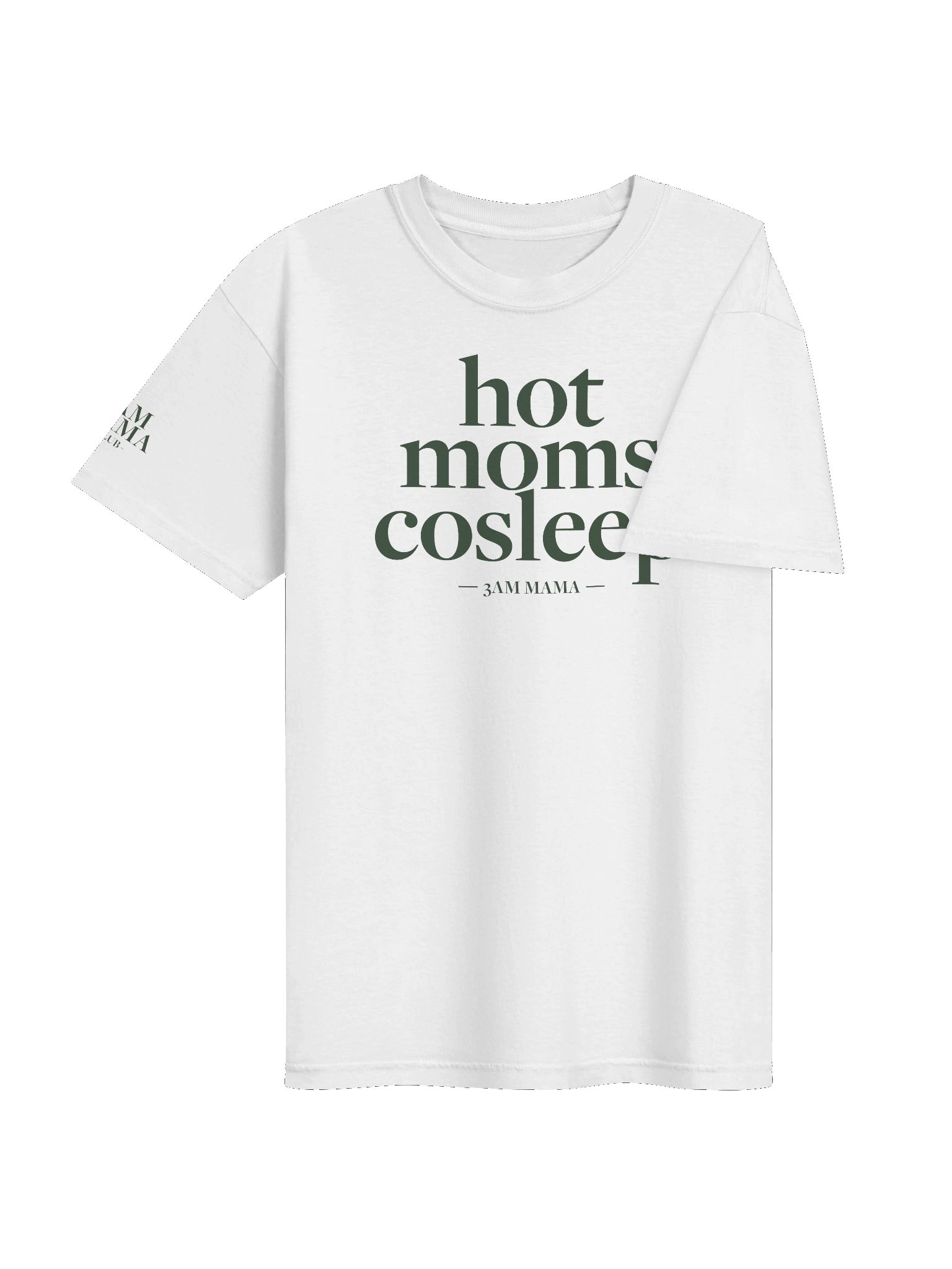 Hot Moms Cosleep Tee - White product image (4)