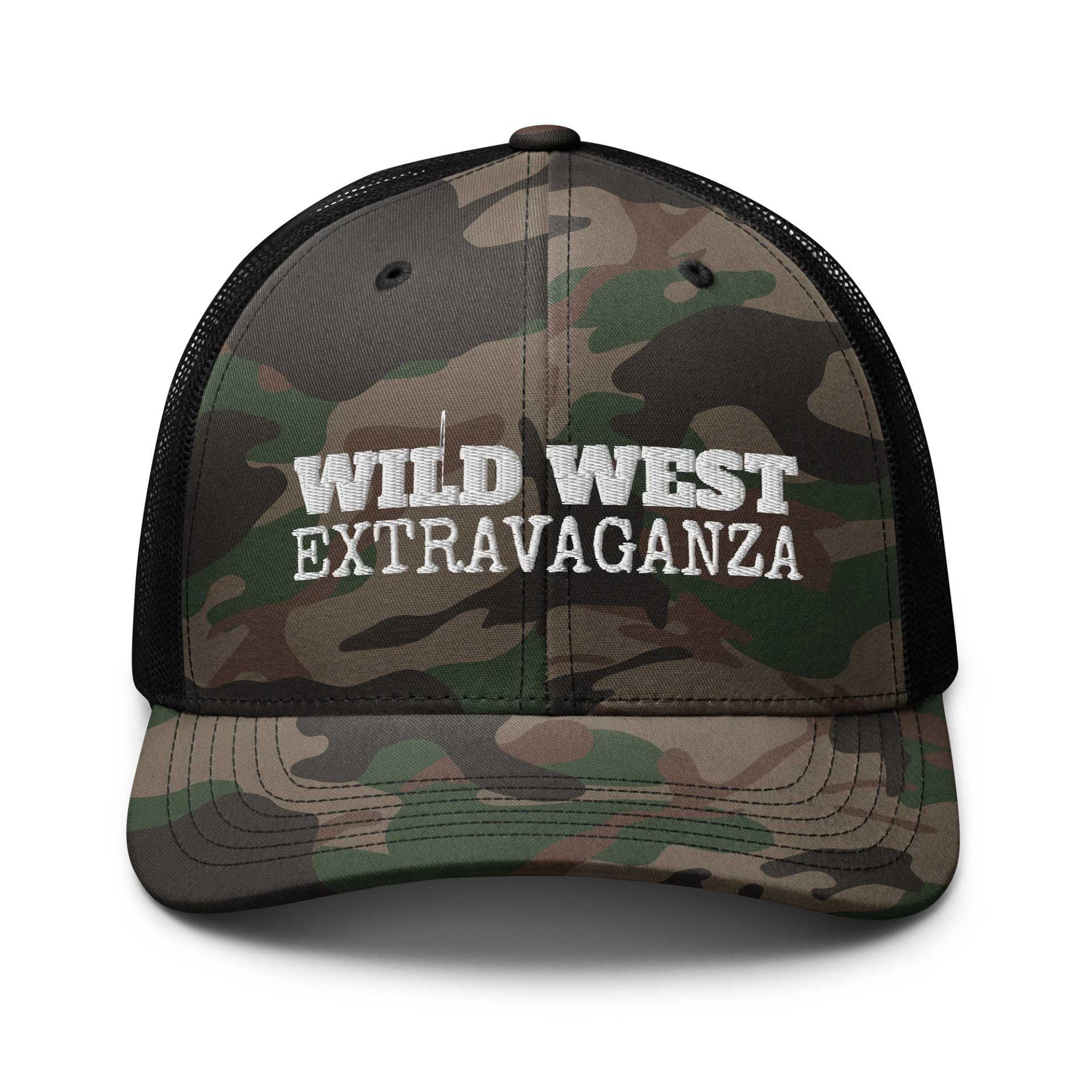 WWE Camo Trucker Hat product image (1)