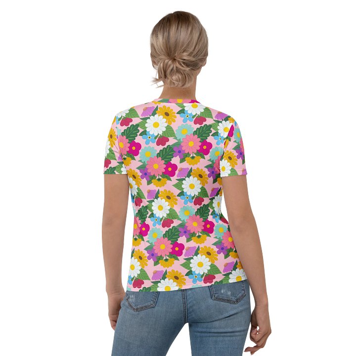 Yarn Floral Print T-Shirt product image (2)
