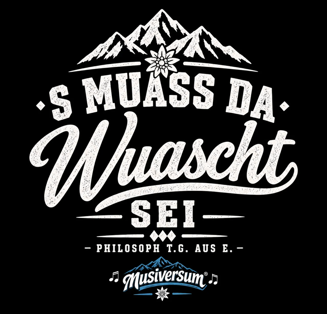 s muass da Wuascht sei - dunkel product image (12)