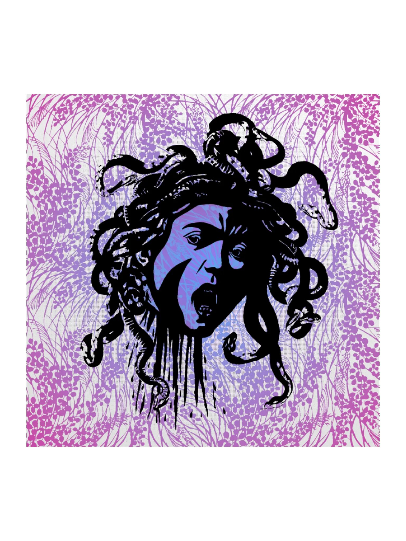 Sticker - Medusa on Purple (transparent background) product image (1)