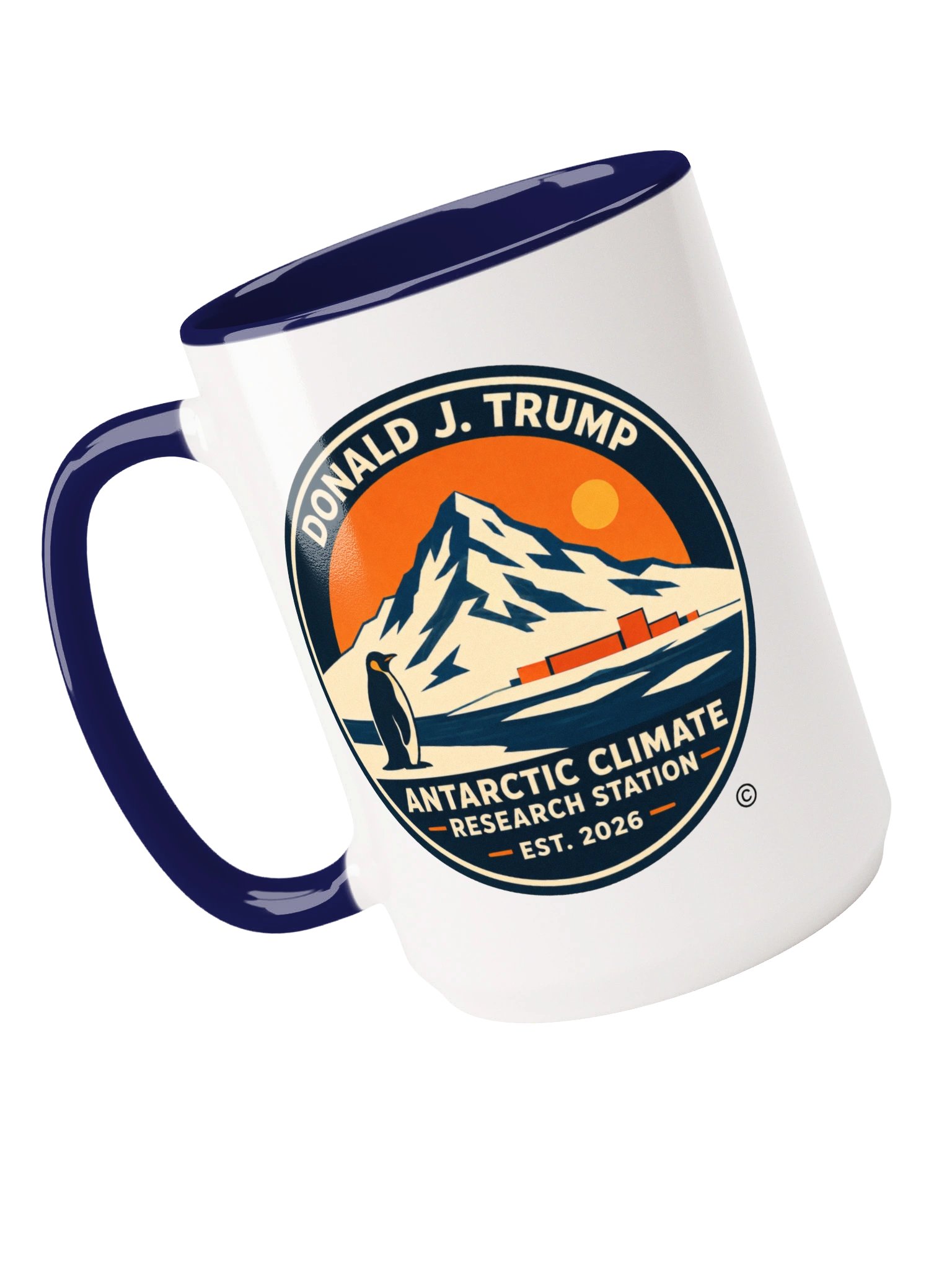 Official 15 oz Souvenir Mug - Donald J. Trump Antarctic Climate Research Station product image (4)