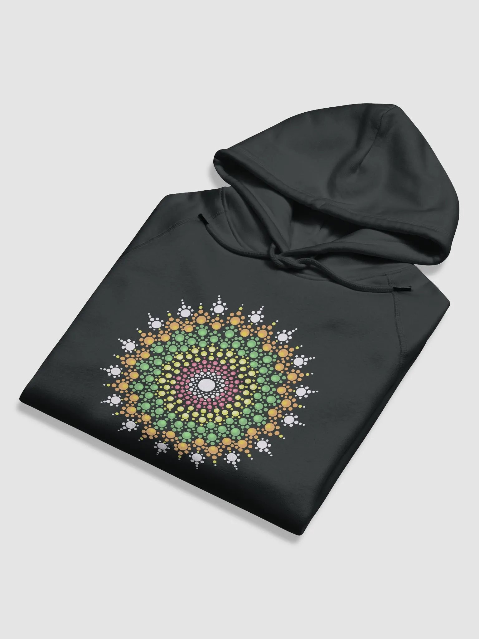 Pastel Dot Mandala Eco Hoodie product image (6)