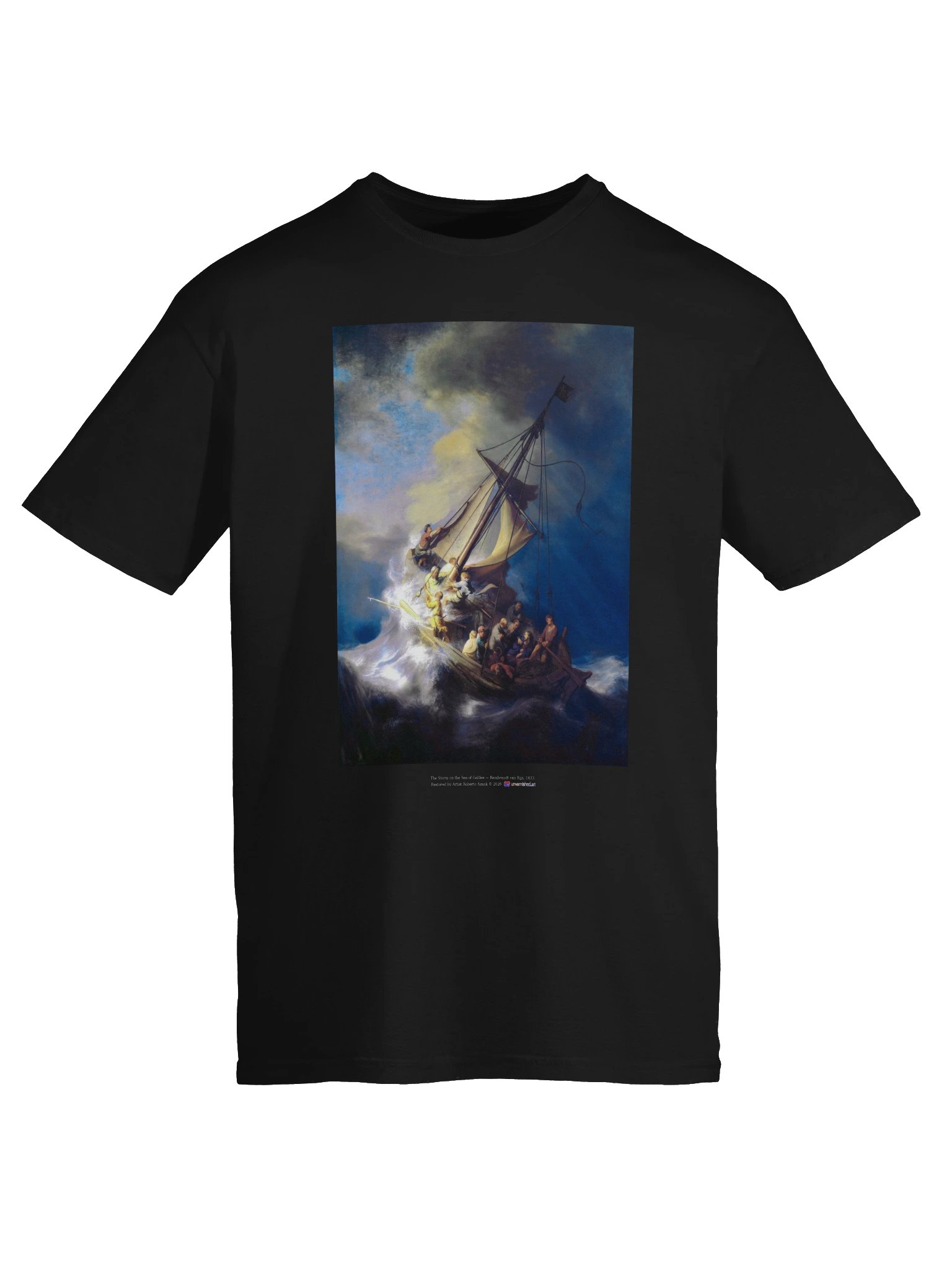 The Storm on the Sea of Galilee — T-Shirt product image (5)