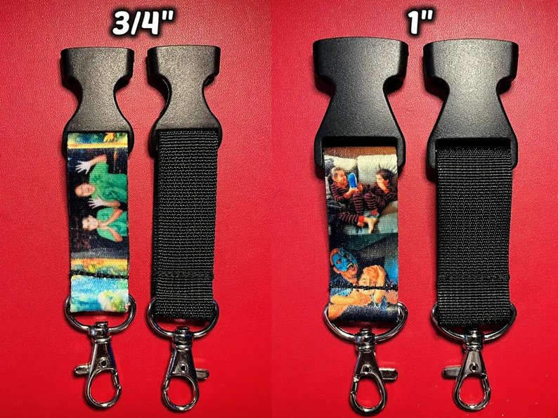 Custom Photo Double-ended Wristlet with Buckle product image (4)