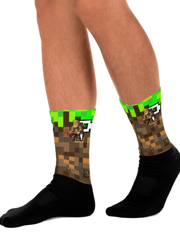 Patient PixelZ P Logo Sublimated Socks (PixelZ My Craft) product image (2)