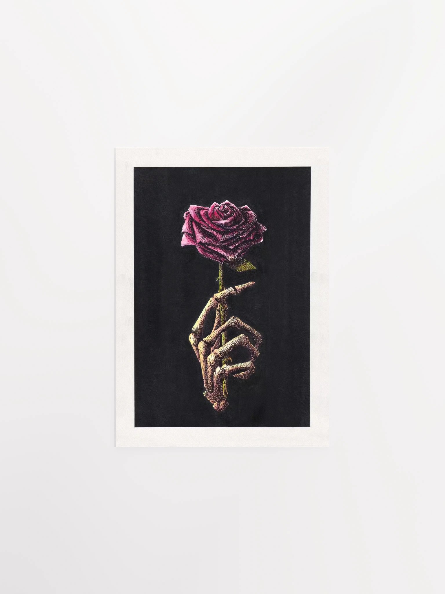 Bones with Flower Print product image (1)