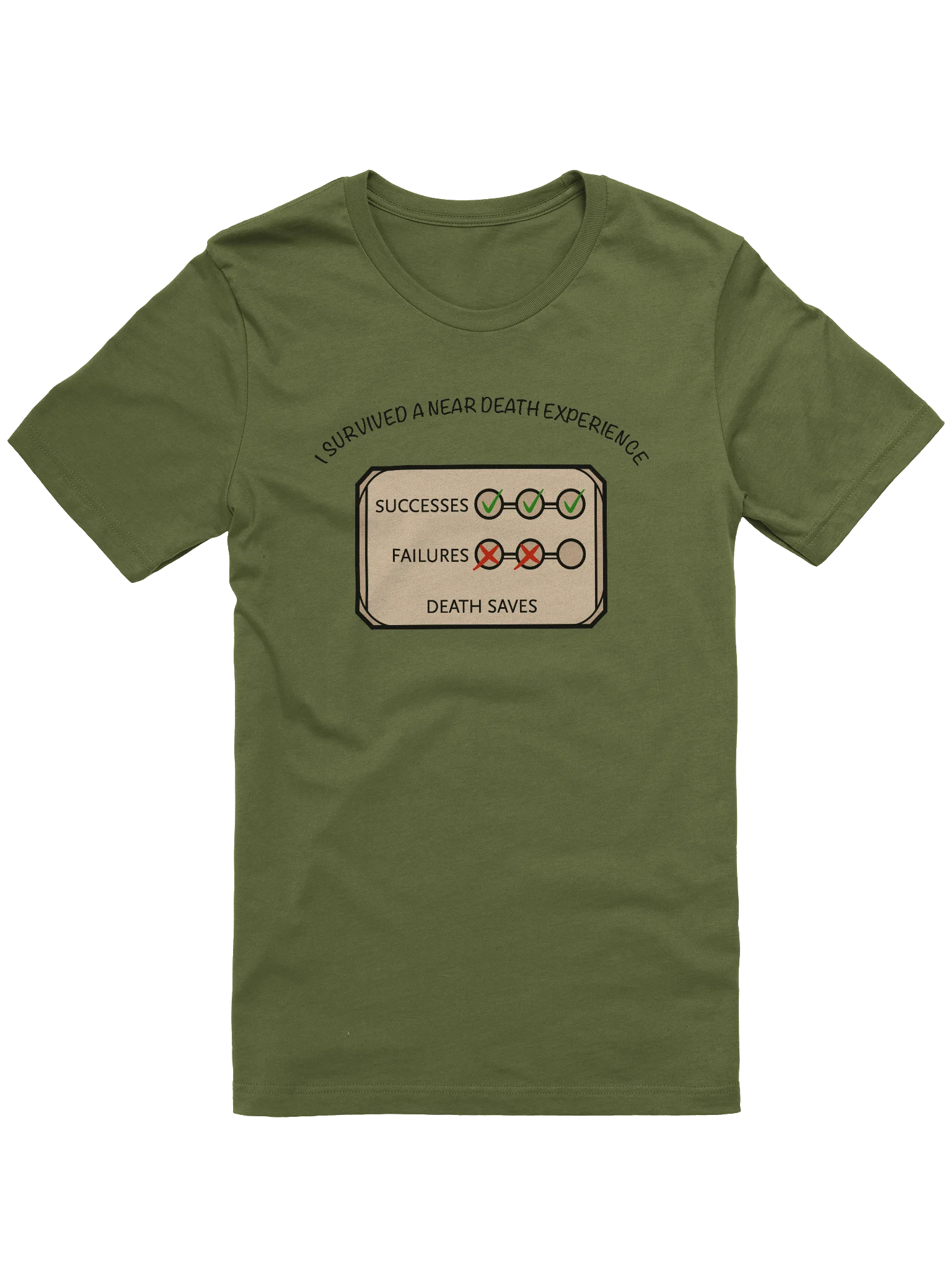 Death Saves Supersoft T-Shirt product image (2)