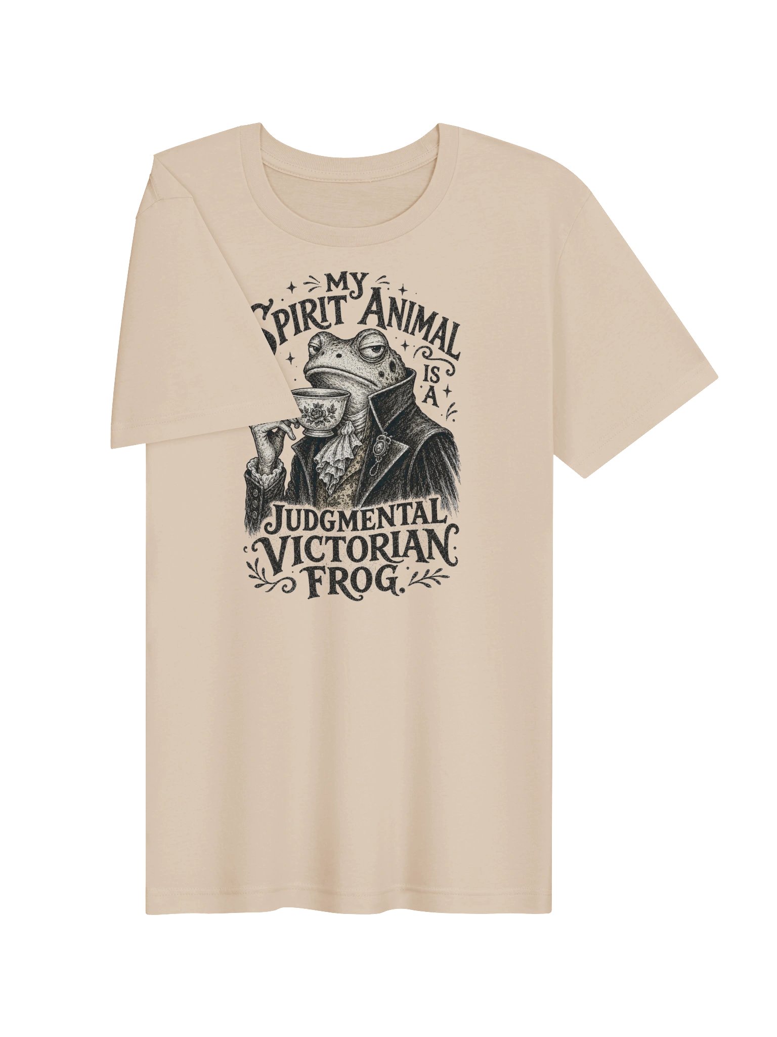 Judgmental Victorian Frog Tee product image (2)