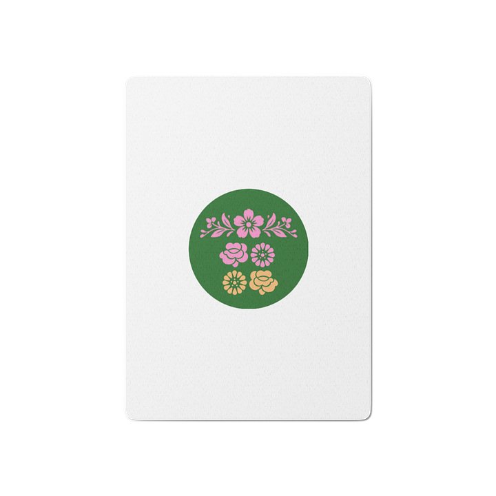 Flower Logo Playing Cards Deck product image (1)