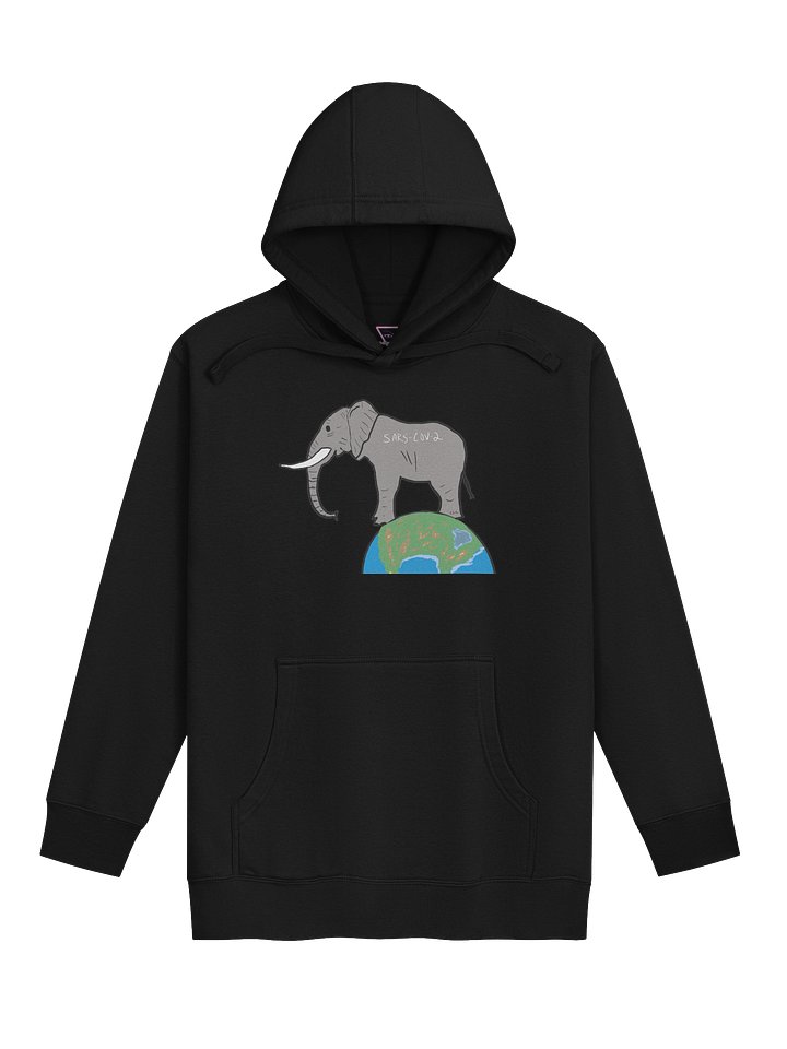 Elephant In The Room hoodie (covid) product image (1)
