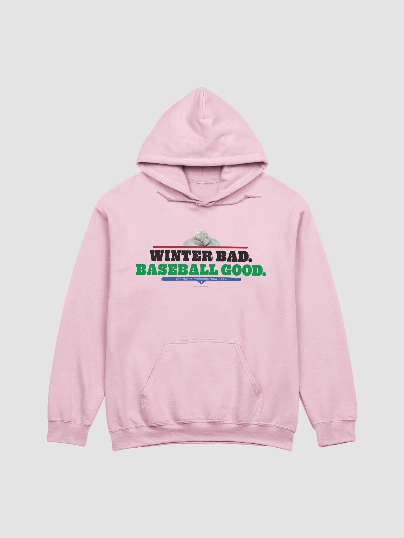 Winter Bad Baseball Good Hoodie product image (2)