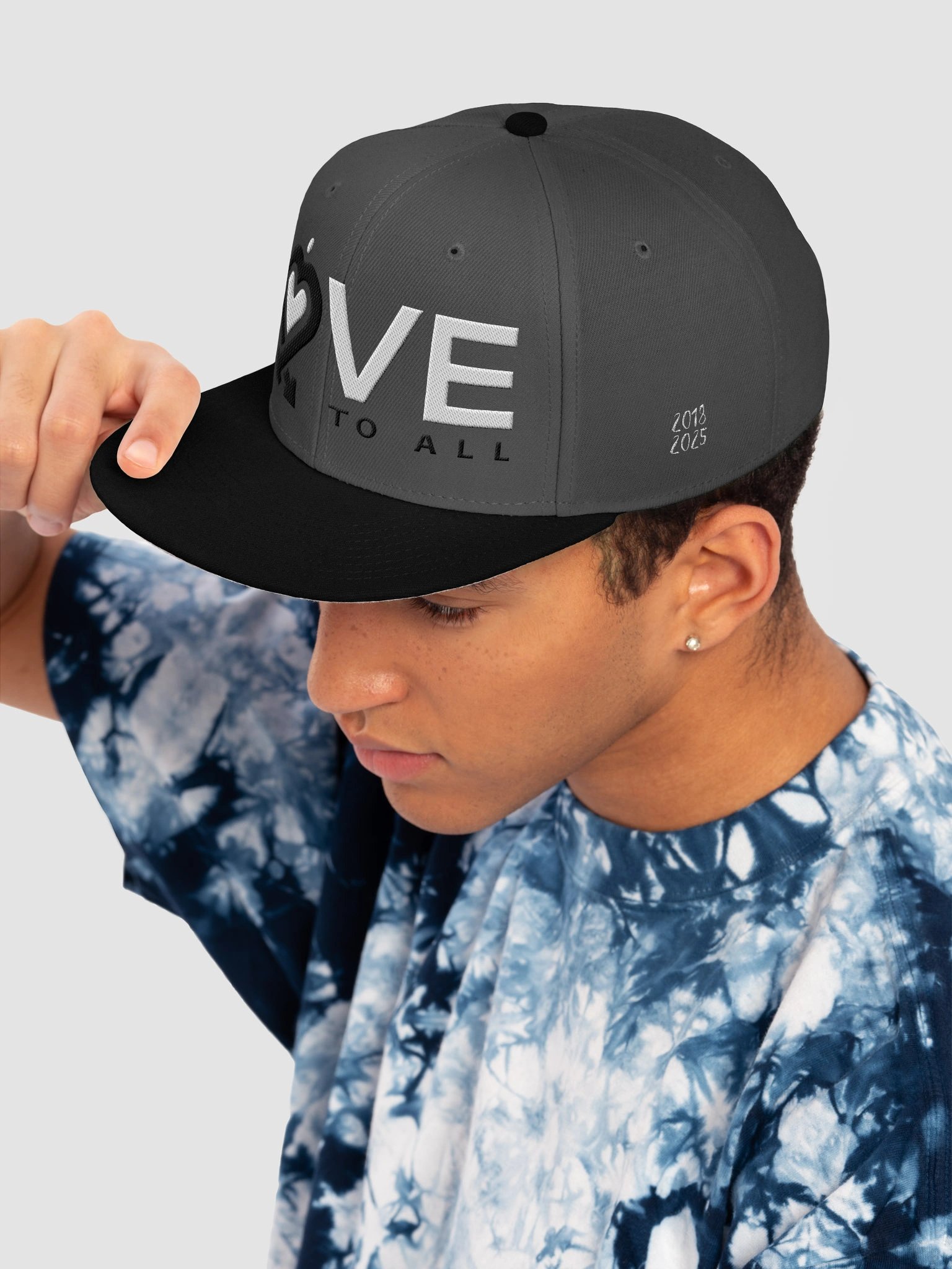 L2A Embroidered Snapback Hat product image (8)