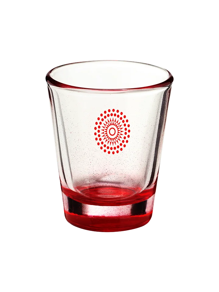 CIRCLE: Clear "Red" Shot Glass – 1.75 oz. product image (1)