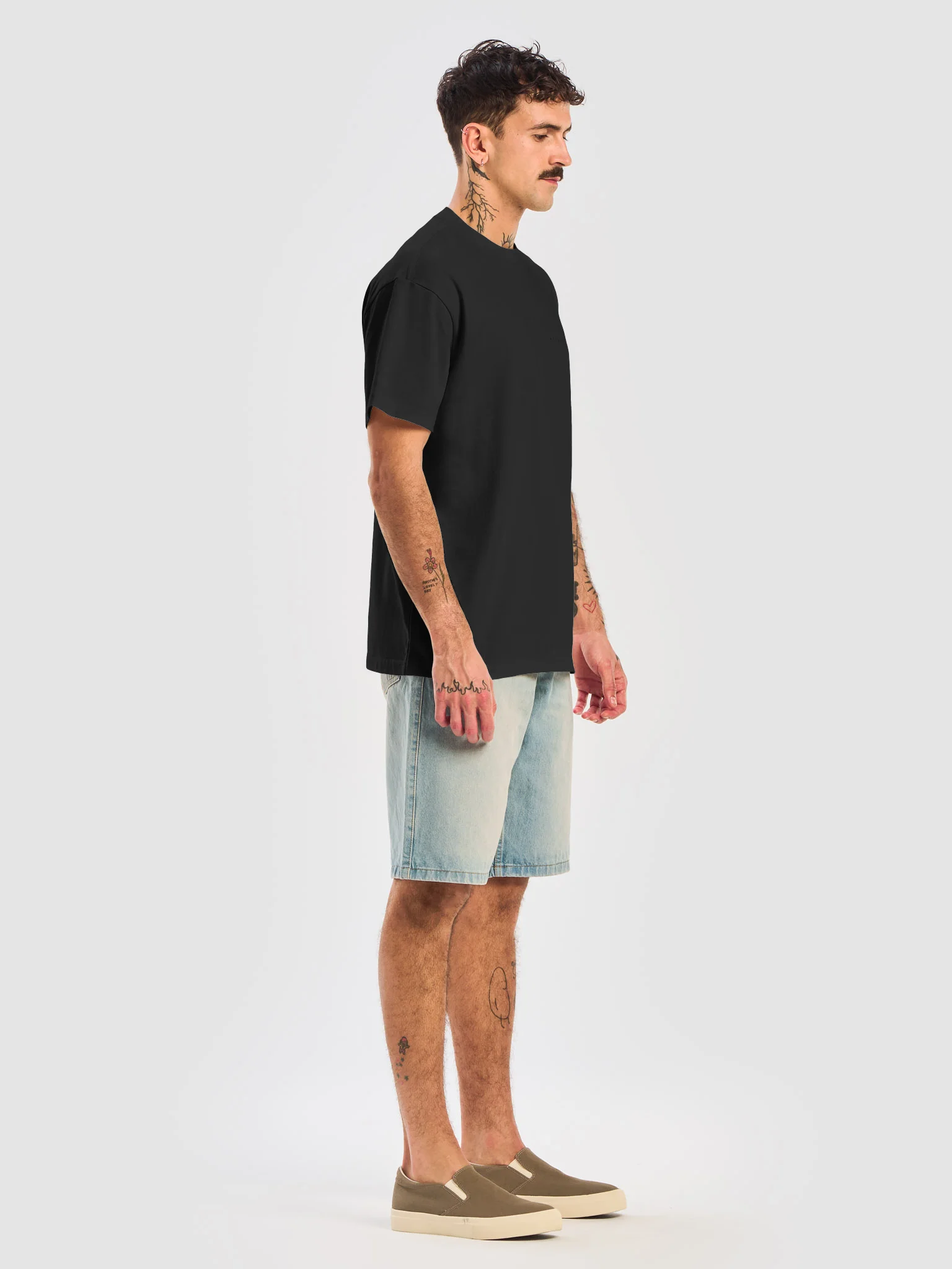 Acceptance - Minimal Black Geometric Box Tee product image (14)