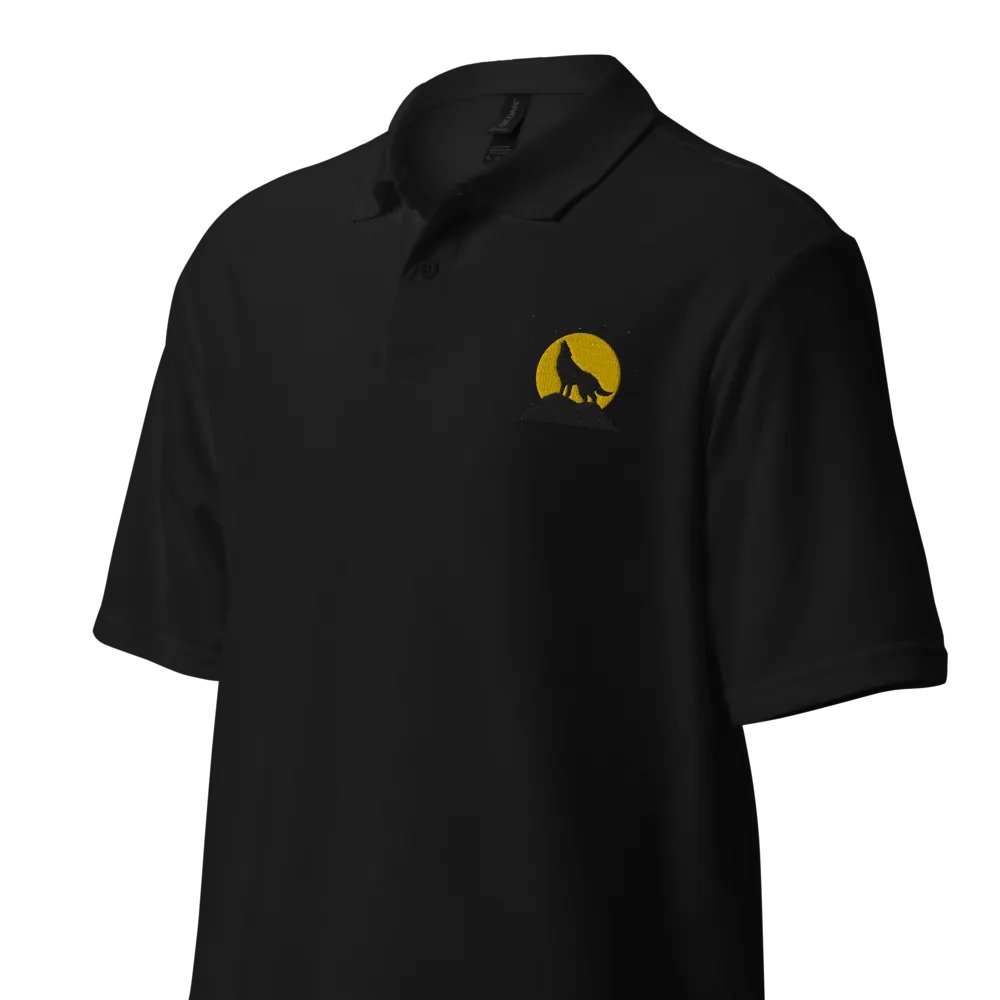 Howling Wolf Unisex Polo product image (5)