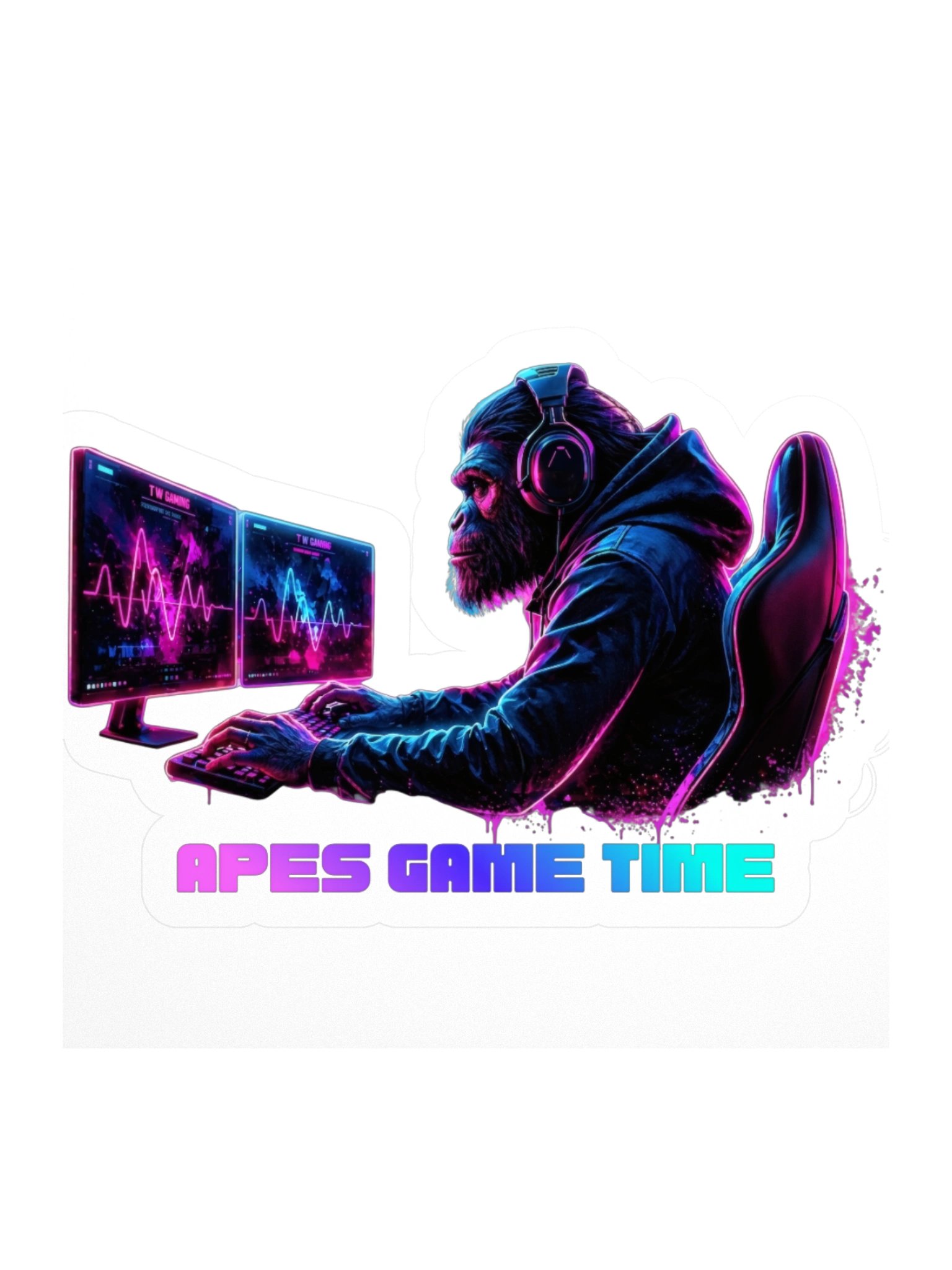 Apes Gaming Sticker product image (1)