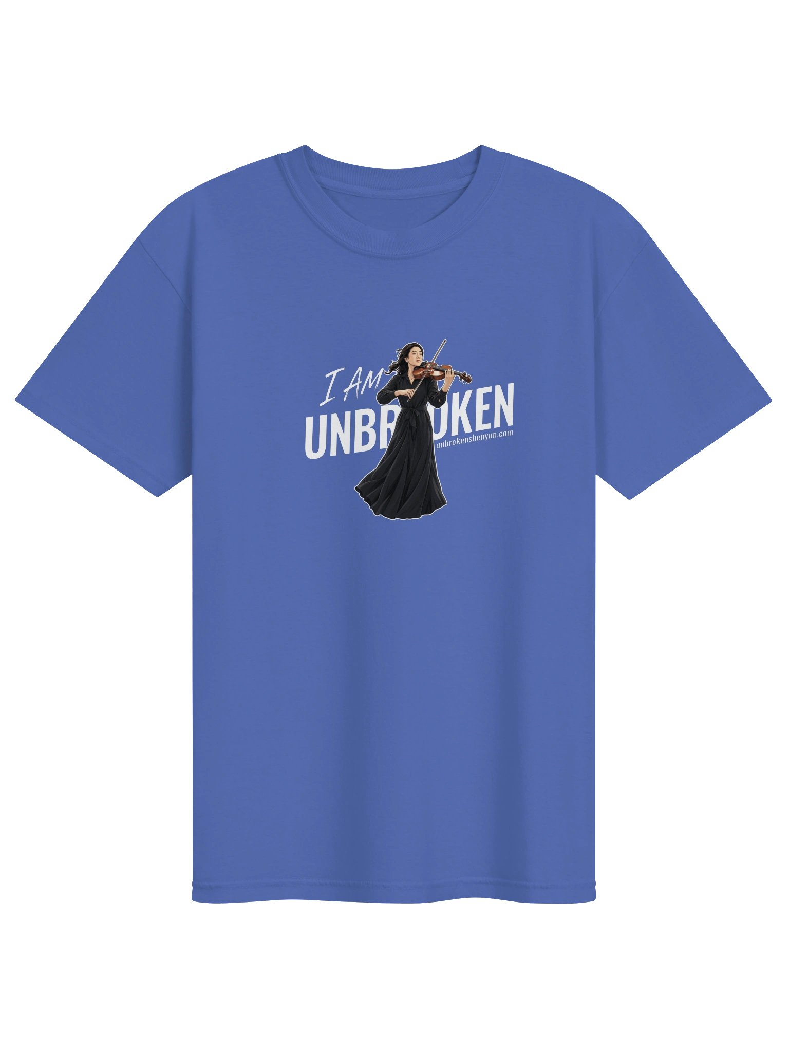 UNBROKEN Musician Cotton Tshirt (Purple, Blue, Grey) product image (1)