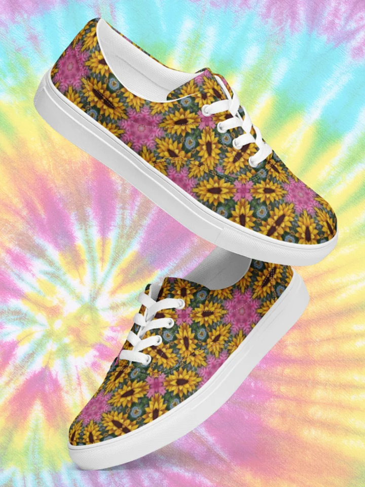 Floral Kaleidoscope Lace-Up Shoes product image (2)