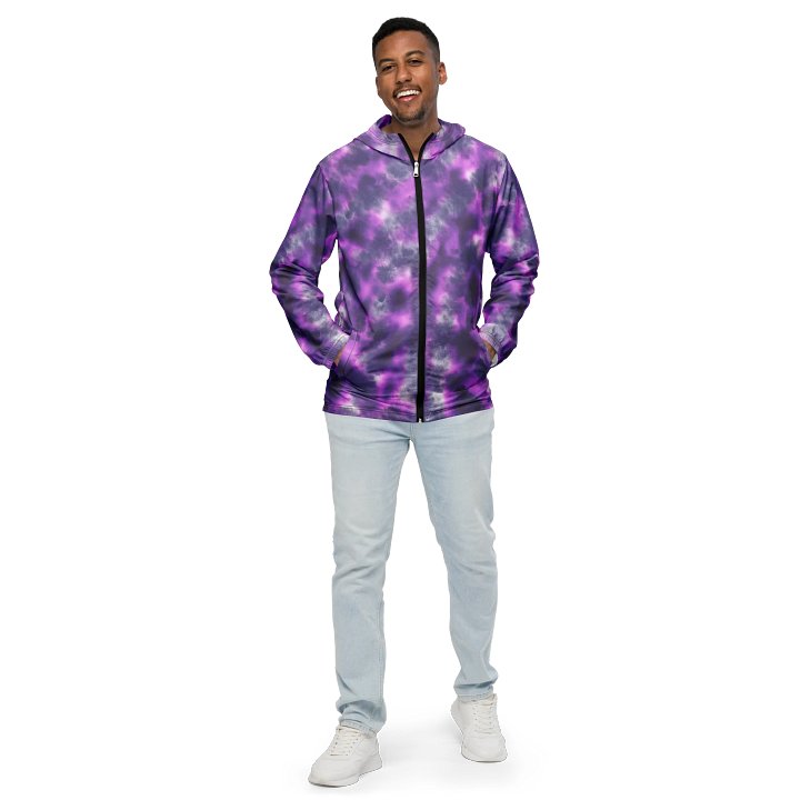 Purple Urban Graphic All-Over Windbreaker product image (1)