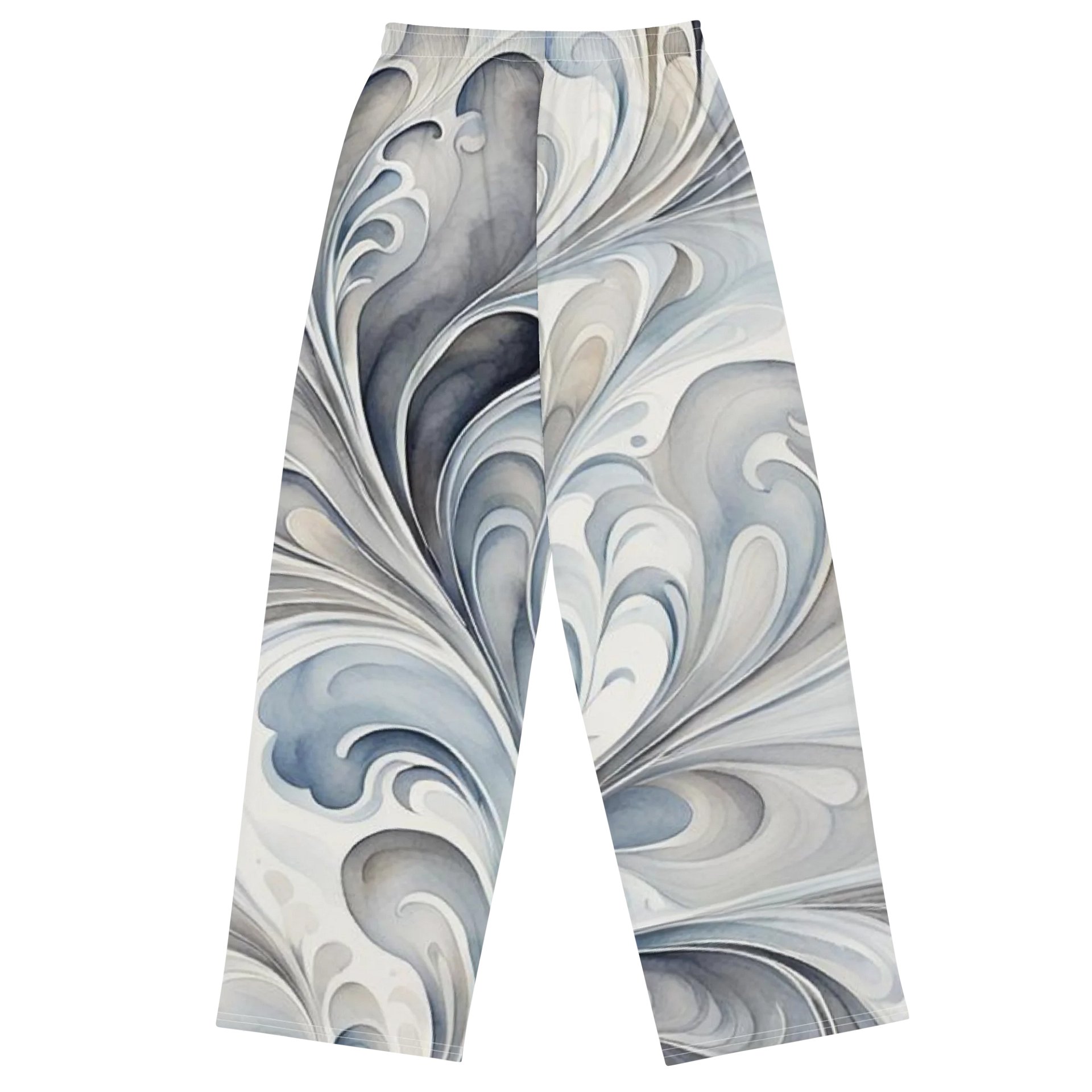 Gray Fractals Pants product image (2)