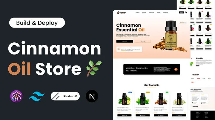 Modern Essential Oils E-Commerce Website (2025) product image (2)