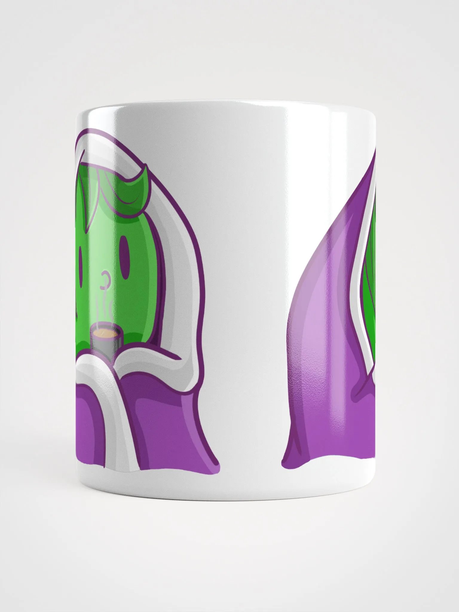 Purple Rose Cuddler Mug | Art by Duck product image (5)