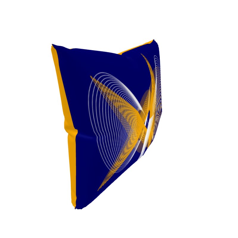 Lissajous Dance - Lissajous Figures Mathematical Art Pillow product image (5)